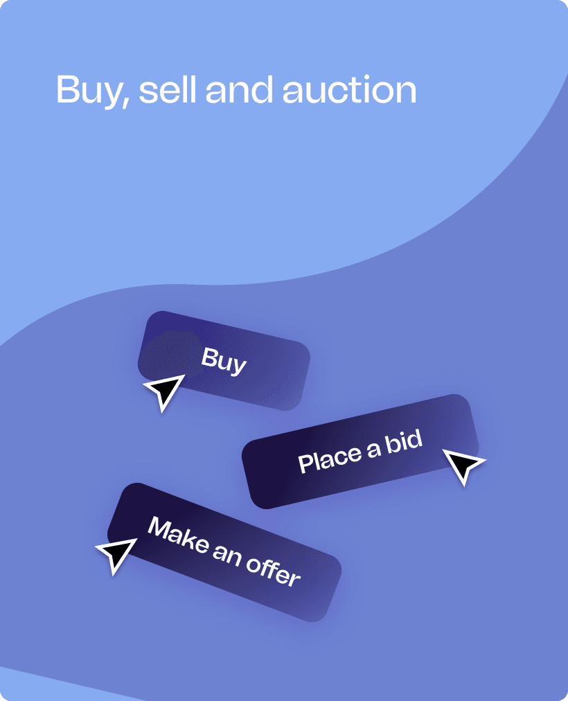 Buy, Sell and Auction